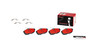 PRIME Ceramic Brake Pad Set for 2005-2012 Ford (Mustang) P24122N - back view