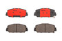 PRIME Ceramic Brake Pad Set for 2013-2022 Acura/Honda (RDX, RLX, Civic, ILX) P28084N - front view