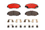 PRIME Ceramic Brake Pad Set for 1998-2002 Honda (Accord) P28052N - top view
