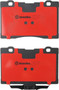 PRIME Ceramic Brake Pad Set for 2005-2012 Acura (RL) P28086N - back view
