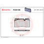 PRIME Ceramic Brake Pad Set for 2006-2009 Land Rover (Range Rover, Range Rover Sport) P44018N - diagram