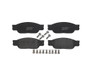 PRIME Low-Met Brake Pad Set for 2000-2006 Jaguar/Ford/Lincoln (S-Type, Thunderbird, LS) P36012 - back view