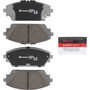 PRIME Ceramic Brake Pad Set for 2019-2025 Mazda (3) P49065N - kit contents
