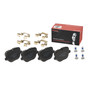 PRIME Low-Met Brake Pad Set for 2010-2013 Land Rover (Range Rover, Range Rover Sport) P44025 - back view