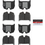 PRIME Ceramic Brake Pad Set for 2003-2009 Mercedes-Benz (CL55 AMG, S55 AMG, SL55 AMG, E55 AMG) P50062N - kit contents