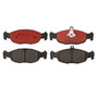 PRIME Ceramic Brake Pad Set for 1998-2006 Jaguar (Vanden Plas, XJ8, XJR, XK8) P36017N - alternate view