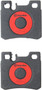 PRIME Ceramic Brake Pad Set for 1987-2000 Mercedes-Benz (300CE, 300E, 300SL, 300TD) P50009N - back view