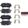 PRIME Ceramic Brake Pad Set for 2013-2025 Land Rover (Range Rover, Range Rover Sport, Discovery, Defender 110) P44021N - kit contents