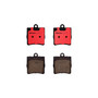 PRIME Ceramic Brake Pad Set for 1998-2011 Mercedes-Benz/Chrysler (C230, C240, SLK230, SLK320) P50025N - alternate view
