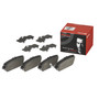 PRIME Low-Met Brake Pad Set for 2006-2025 Mazda/Fiat (MX-5 Miata, 124 Spider) P49044 - front view