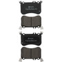 PRIME Low-Met Brake Pad Set for 2014-2019 Mercedes-Benz (CLA45 AMG, GLA45 AMG) P50121 - alternate view