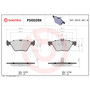 PRIME Ceramic Brake Pad Set for 1996-2009 Mercedes-Benz/Chrysler (CLK320, CLK430, E300, E320) P50026N - diagram
