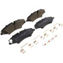 PRIME Low-Met Brake Pad Set for 2010-2017 Land Rover (Range Rover Sport, LR4, Range Rover) P44022 - angled view