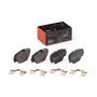 PRIME Low-Met Brake Pad Set for 2022-2025 Land Rover (Range Rover, Range Rover Sport) P44032 - back view