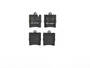 PRIME Low-Met Brake Pad Set for 1996-2011 Mercedes-Benz (C230, C240, C32 AMG, C320) P50033 - top view