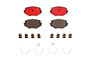 PRIME Ceramic Brake Pad Set for 1994-2005 Mazda (Miata) P49020N - top view