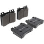 PRIME Low-Met Brake Pad Set for 1992-1999 Mercedes-Benz (300SD, 300SE, 400SE, 400SEL) P50018 - angled view