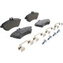 PRIME Low-Met Brake Pad Set for 2008-2015 Mercedes-Benz (C300, C250, SLK250) P50067 - angled view