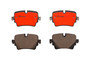PRIME Ceramic Brake Pad Set for 2014-2023 Jaguar (F-Type, XJR, XJ, XJR575) P36033N - top view