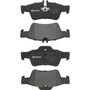 PRIME Low-Met Brake Pad Set for 2003-2018 Mercedes-Benz (CL500, E320, E500, S430) P50052 - alternate view