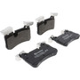 PRIME Low-Met Brake Pad Set for 2010-2018 Mercedes-Benz (E63 AMG, C63 AMG, CLS63 AMG, CLS63 AMG S) P50110 - angled view