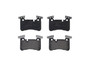 PRIME Low-Met Brake Pad Set for 2010-2018 Mercedes-Benz (E63 AMG, C63 AMG, CLS63 AMG, CLS63 AMG S) P50110