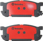 PRIME Ceramic Brake Pad Set for 2001-2005 Mazda (Miata) P49030N - back view