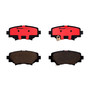 PRIME Ceramic Brake Pad Set for 2014-2018 Mazda (3, 3 Sport) P49049N - alternate view