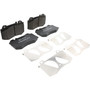 PRIME Low-Met Brake Pad Set for 1999-2012 Mercedes-Benz (C230, C240, CL500, C320) P50041 - angled view