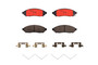PRIME Ceramic Brake Pad Set for 2005-2020 Nissan/Suzuki (Pathfinder, Xterra, Frontier, Equator) P56059N - top view