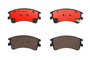 PRIME Ceramic Brake Pad Set for 2003-2005 Mazda (6) P49032N - front view