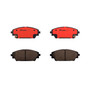 PRIME Ceramic Brake Pad Set for 2014-2020 Mazda (3, 3 Sport, CX-3) P49050N - front view