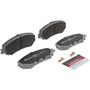 PRIME Ceramic Brake Pad Set for 2014-2021 Nissan (Rogue, Rogue Sport, Qashqai) P56099N - angled view