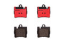 PRIME Ceramic Brake Pad Set for 2000-2003 Mercedes-Benz (CL500, CL55 AMG, CL600, S430) P50042N - top view