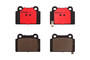PRIME Ceramic Brake Pad Set for 2008-2014 Mitsubishi (Lancer) P54052N - top view