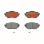 PRIME Ceramic Brake Pad Set for 2014-2018 Mazda (3) P49052N - front view