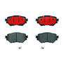 PRIME Ceramic Brake Pad Set for 2014-2018 Mazda (3) P49052N - alternate view