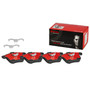 PRIME Ceramic Brake Pad Set for 2003-2011 Saab (9-3) P59046N - kit contents