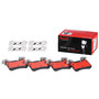 PRIME Ceramic Brake Pad Set for 2007-2013 Mercedes-Benz (SL65 AMG, CLS63 AMG, E63 AMG, SL55 AMG) P50113N - kit contents