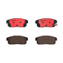 PRIME Ceramic Brake Pad Set for 2001-2011 INFINITI/Nissan/Mazda (G20, I35, Maxima, I30) P49035N - alternate view