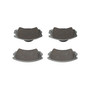 PRIME Ceramic Brake Pad Set for 2010-2017 Chevrolet/Saab/Buick (Camaro, 9-5, Caprice, LaCrosse) P59055N - front view