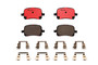 PRIME Ceramic Brake Pad Set for 1997-2004 Lexus/Toyota (ES300, RX300, Avalon, Camry) P83040N - front view