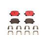 PRIME Ceramic Brake Pad Set for 1997-2004 Lexus/Toyota (ES300, RX300, Avalon, Camry) P83040N - alternate view