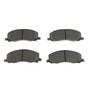PRIME Ceramic Brake Pad Set for 2010-2011 Saab (9-5) P59058N - front view