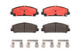 PRIME Ceramic Brake Pad Set for 2006-2024 INFINITI/Nissan/Suzuki (QX56, Armada, TITAN, Equator) P56079N - front view