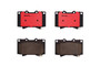 PRIME Ceramic Brake Pad Set for 1998-2007 Lexus/Toyota (LX470, Land Cruiser) P83048N - top view