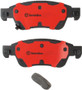 PRIME Ceramic Brake Pad Set for 2007-2015 INFINITI (G35, G37, Q60) P56080N - back view