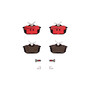 PRIME Ceramic Brake Pad Set for 2000-2004 Volvo (S40, V40) P54023N - front view