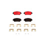 PRIME Ceramic Brake Pad Set for 2002-2015 Lexus/Toyota (ES300, ES330, Sienna, Solara) P83105N - front view