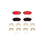 PRIME Ceramic Brake Pad Set for 2002-2015 Lexus/Toyota (ES300, ES330, Sienna, Solara) P83105N - alternate view